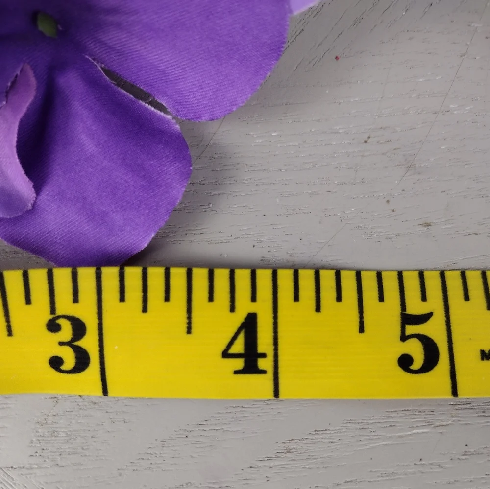 Purple Floral Accent